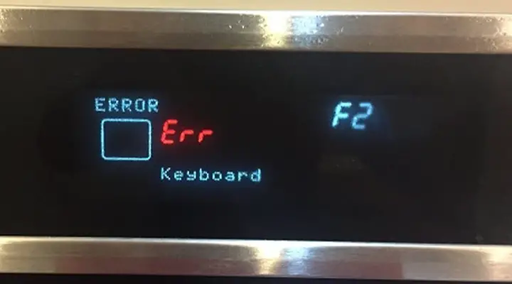 What Does F2 Mean On A Whirlpool Oven