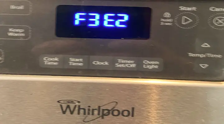 What Does F3e2 Mean On A Whirlpool Oven – Causes and Solutions