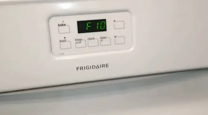 How Do I Fix the F10 on My Frigidaire Oven